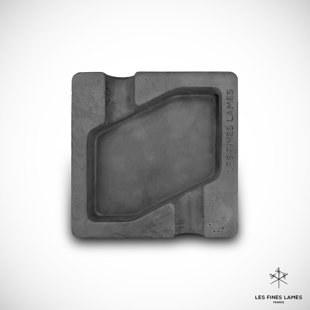 LES FINES LAMES - DYAD - Concrete Ashtray -  Anthracite